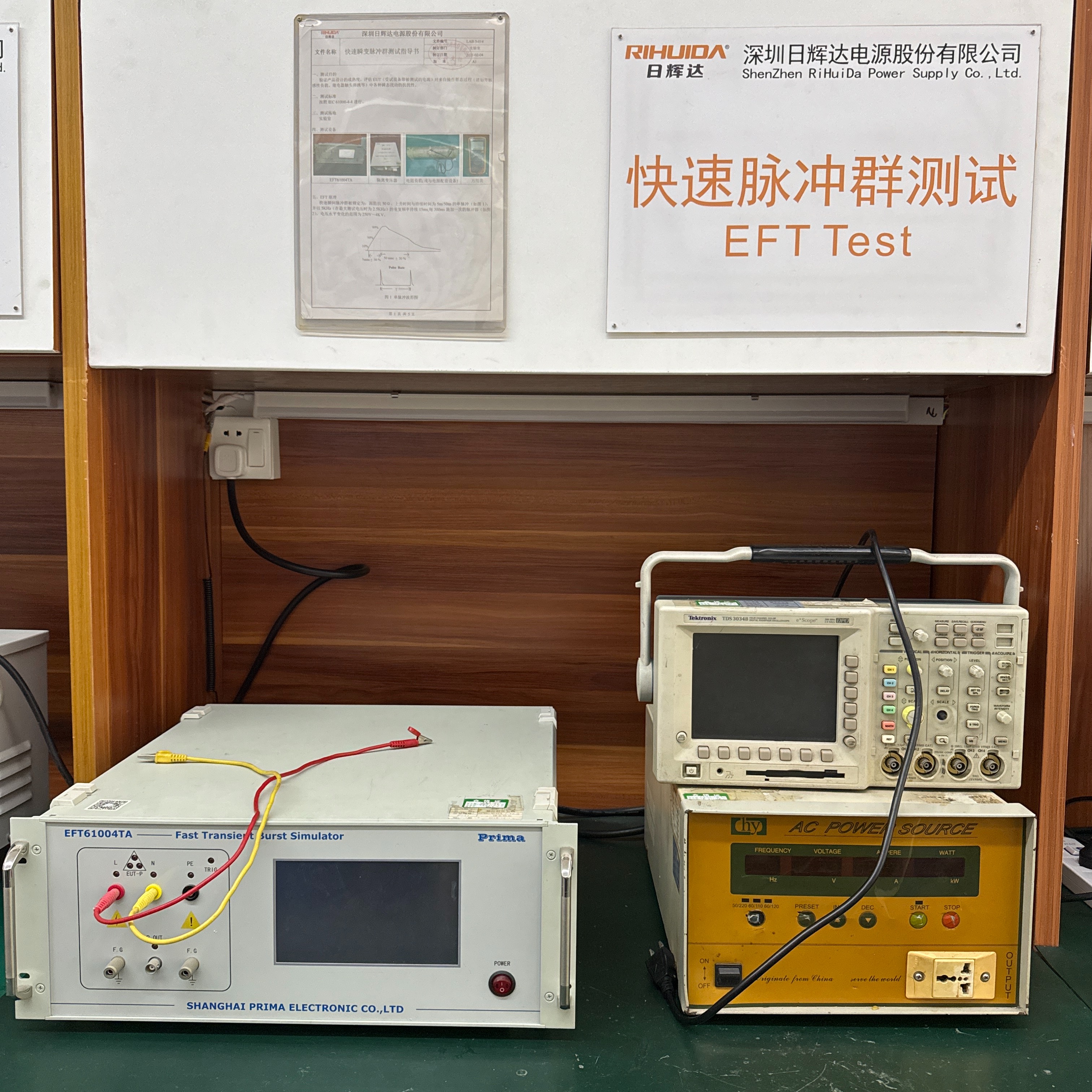 快速脈沖群測試